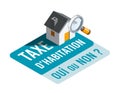 Housing Tax, Yes or No ? in French : Taxe dÃ¢â¬â¢habitation, Oui ou Non ?